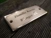 Das Familienschild aus Messing wurde aus einem 6 mm starkem Messing getzt.
Einfach nur 